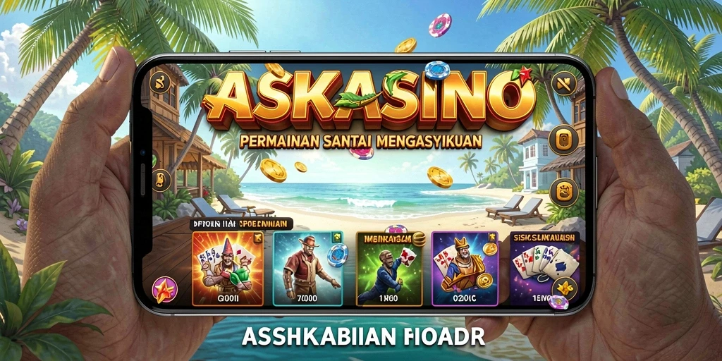 Gambaran gameplay seru dari permainan ASKASINO yang penuh warna.