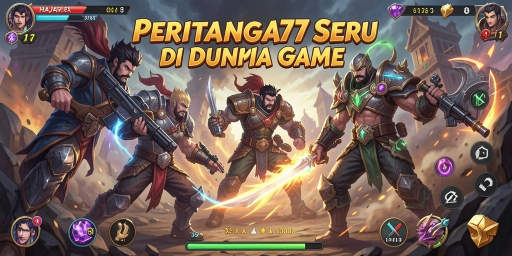 Tampilan gameplay HAJAR777 yang menarik dan dinamis saat bertarung.