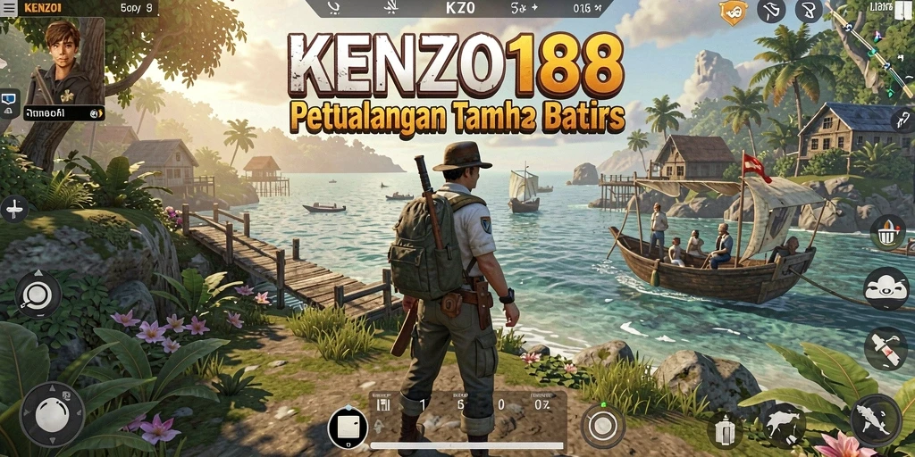 Screenshot gameplay <strong>KENZO188</strong> yang menunjukkan petualangan mendebarkan dalam dunia terbuka.