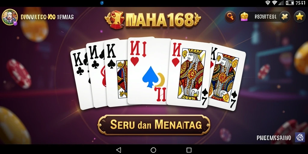 Screenshot gameplay Domino yang menarik dan menyenangkan di MAHA168.