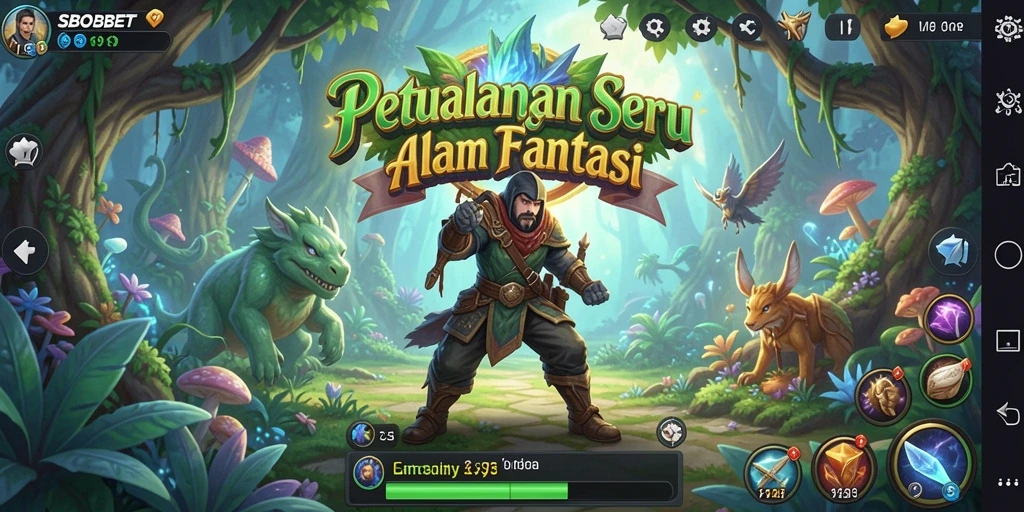 Tangkapan layar SBOBET menampilkan aksi mendebarkan dalam gameplay petualangan.