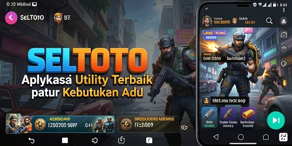Tampilan antarmuka aplikasi SELTOTO yang user-friendly dan informatif.