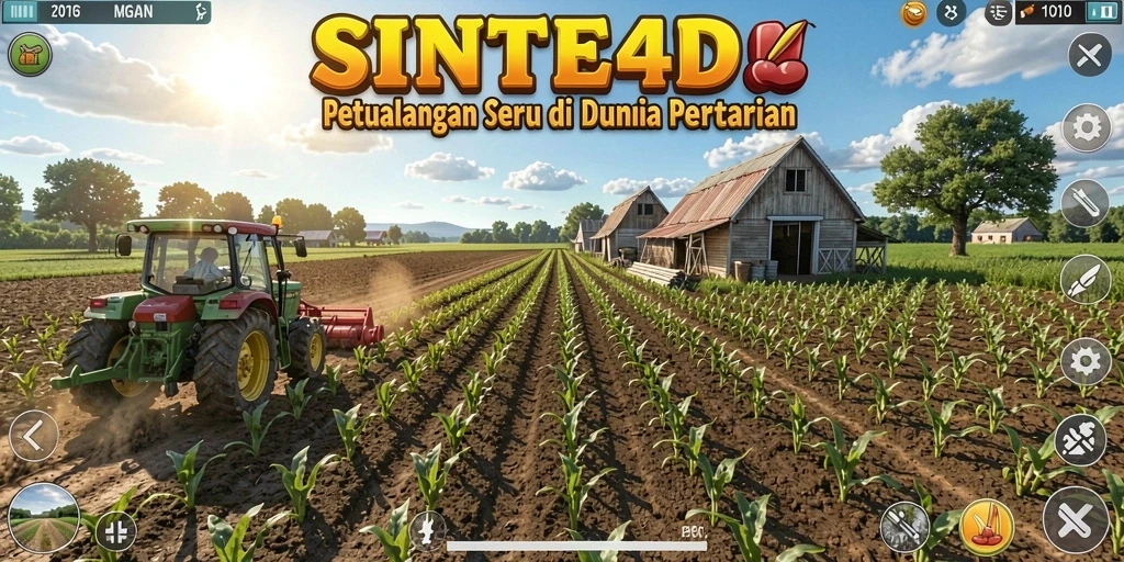 Tangkapan layar menampilkan gameplay menarik di dunia pertanian.