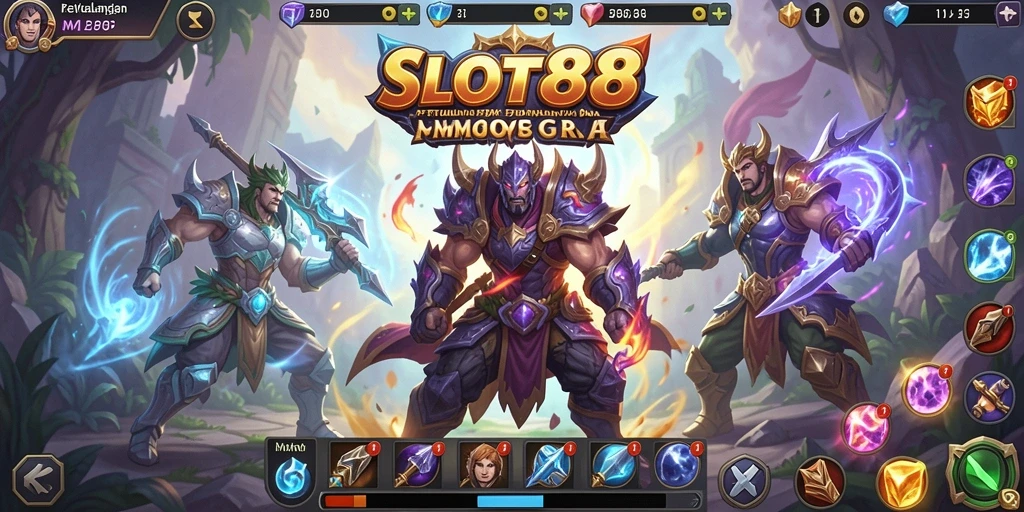 Gameplay SLOT88 yang seru di dunia MMORPG.