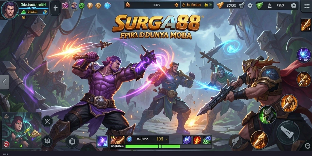 Gameplay seru dan grafis memukau di SURGA88.