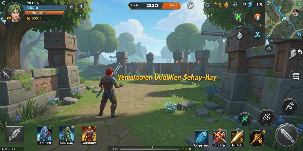 Screenshot utama VITA555 menunjukkan tampilan antarmuka yang bersih dan fungsional.