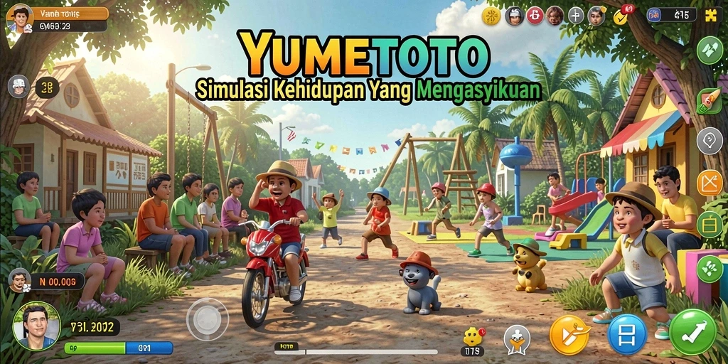 Screenshot YUMETOTO yang menampilkan momen gameplay Simulation yang seru.